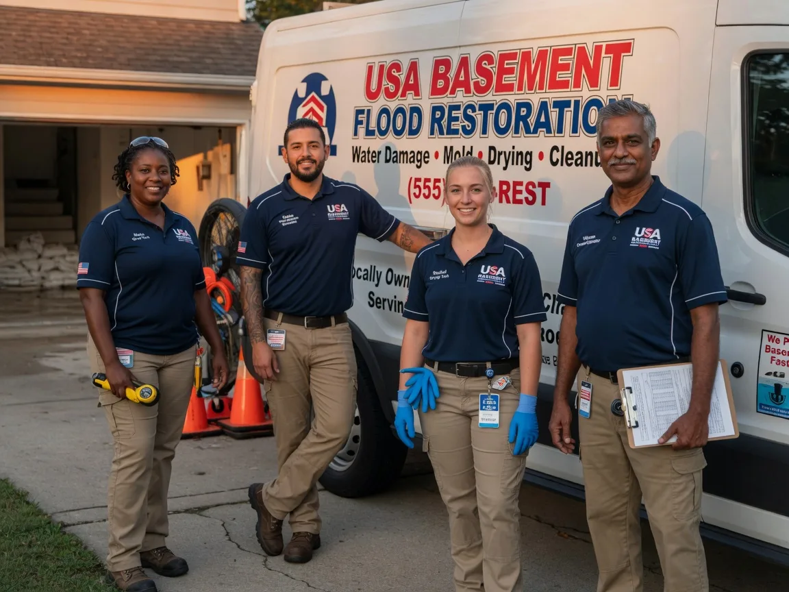 Basement Flood Cleanup company in Burneyville, OK